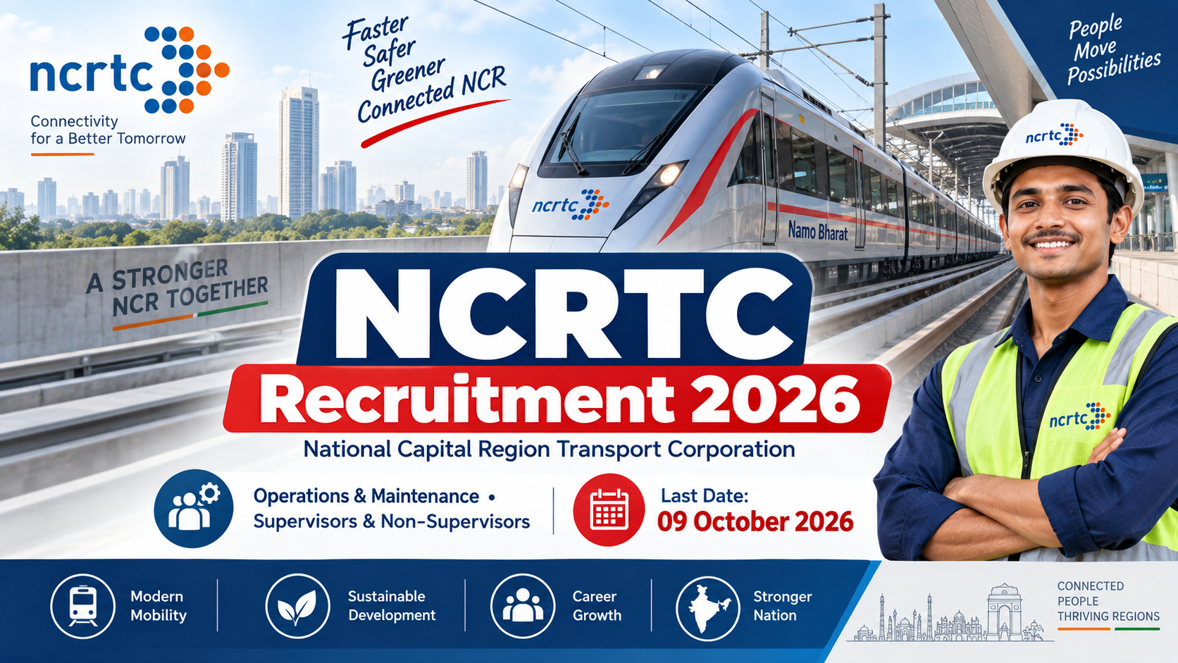NCRTC Recruitment 2026 – 90 Posts