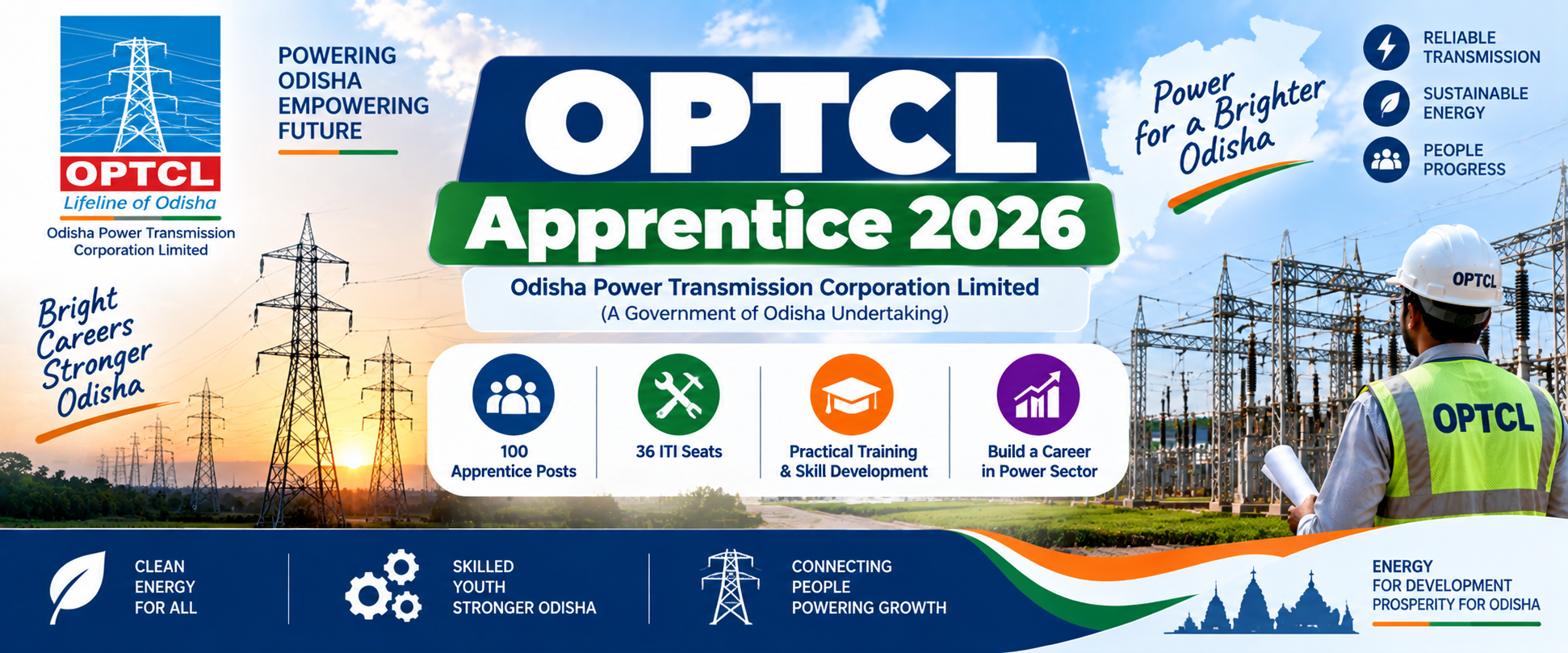 OPTCL Apprentice 2026 – 100 Posts